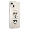 Karl Lagerfeld KLHCP13SKCTUGLGO iPhone13 mini 5,4 złoty/gold hardcase Glitter Karl`s & Choupette